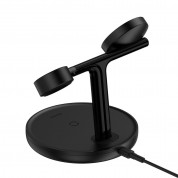 Baseus Swan 3-in-1 Magnetic Wireless Qi Charging Stand 20W (WXTE000001) (black) 4