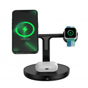 Baseus Swan 3-in-1 Magnetic Wireless Qi Charging Stand 20W (WXTE000001) (black)