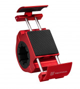 Tactical Urban Lock Onyx - универсална алуминиева поставка за колело за мобилни телефони (червен)