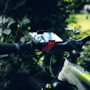 Tactical Urban Lock Onyx - универсална алуминиева поставка за колело за мобилни телефони (червен) 2