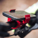 Tactical Urban Lock Onyx - универсална алуминиева поставка за колело за мобилни телефони (червен) 9