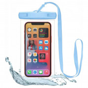 Tech-Protect Universal Waterproof Case IPX8 for Smarthones up to 6.9 inches display (blue)