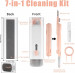 JC Electronics Cleaning Kit 7-in-1 - комплект за почистване на мобилни устройства, слушалки и други (розов) 2