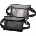 Spigen A620 Waterproof Wrist Bag Set IPX8 - комплект водонепромокаеми чанти с презрамка за мобилни устрйства (2 броя) (прозрачен-черен) 1