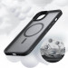 Tech-Protect MagMat MagSafe Case - хибриден удароустойчив кейс с MagSafe за iPhone 13 Pro (черен-прозрачен) 5