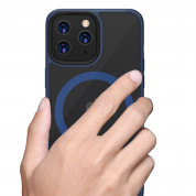Tech-Protect MagMat MagSafe Case - хибриден удароустойчив кейс с MagSafe за iPhone 13 (черен) 4
