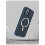 Tech-Protect MagMat MagSafe Case - хибриден удароустойчив кейс с MagSafe за iPhone 12, iPhone 12 Pro (черен) 1