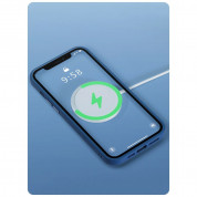 Tech-Protect MagMat MagSafe Case - хибриден удароустойчив кейс с MagSafe за iPhone 12, iPhone 12 Pro (черен) 7