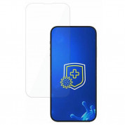 3mk Silver Protection+ Screen Protector - антибактериално защитно покритие за дисплея на iPhone 14, iPhone 14 Pro (прозрачен) 1