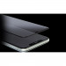 3mk NeoGlass Screen Protector - хибридно стъклено защитно покритие за дисплея на iPhone 14 Pro (черен-прозрачен) 5