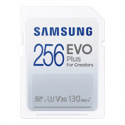 Samsung SDXC Card EVO Plus 256GB (клас 10) - SDXC карта памет за мобилни устройства (подходяща за фотоапарати и камери)