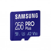 Samsung microSDXC Pro Plus 256GB UHS-1 U3 (клас 10) 4K UHD Videos - microSDXC памет със SD адаптер за мобилни устройства (2021) 2