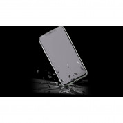 3mk NeoGlass Screen Protector - хибридно стъклено защитно покритие за дисплея на iPhone 14 (черен-прозрачен) 3