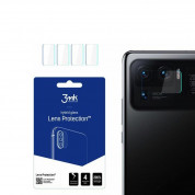 3MK Lens Protection Hybrid Glass Set - предпазни стъклени защитни покрития за камерата на Xiaomi Mi 11 Ultra (4 комплекта)