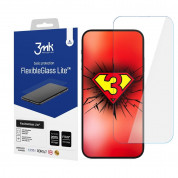 3mk FlexibleGlass Lite Screen Protector - хибридно стъклено защитно покритие за дисплея на iPhone 14 Max, iPhone 14 Pro Max (прозрачен)