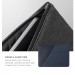 Native Union Stow Fabric Sleeve - качествен полиуретанов калъф за MacBook Pro 16, Pro 15 и лаптопи до 16 инча (тъмносин) 4