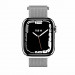 SwitchEasy Mesh Stainless Steel Watch Loop Band - стоманена, неръждаема каишка за Apple Watch 42мм, 44мм, 45мм, Ultra 49мм (сребрист) 2
