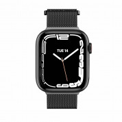 SwitchEasy Mesh Stainless Steel Watch Loop Band - стоманена, неръждаема каишка за Apple Watch 38мм, 40мм, 41мм (черен) 1