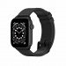 SwitchEasy Hybrid Silicone-Leather Watch Band - хибридна (естествена кожа и силикон) каишка за Apple Watch 42мм, 44мм, 45мм, Ultra 49мм (черен) 1