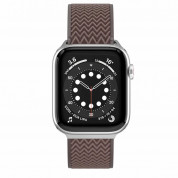 SwitchEasy Wave Elastic Nylon Watch Loop Band - текстилна каишка за Apple Watch 42мм, 44мм, 45мм (бронз) 1