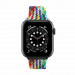 SwitchEasy Candy Braided Nylon Watch Loop Band - текстилна каишка за Apple Watch 42мм, 44мм, 45мм, Ultra 49мм (шарен) 2