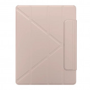 SwitchEasy Origami Case - полиуретанов кейс и поставка за iPad Pro 11 M1 (2021), iPad Pro 11 (2020), iPad Pro 11 (2018), iPad Air 5 (2022), iPad Air 4 (2020) (розов) 1