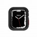 SwitchEasy Colors Case - удароустойчив силиконов (TPU) кейс за Apple Watch 45мм, 44мм (черен) 2