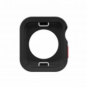 SwitchEasy Colors Case - удароустойчив силиконов (TPU) кейс за Apple Watch 45мм, 44мм (черен) 3