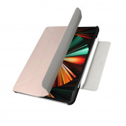 SwitchEasy Origami Case - полиуретанов кейс и поставка за iPad Pro 12.9 M1 (2021), iPad Pro 12.9 (2020), iPad Pro 12.9 (2018) (розов) 4