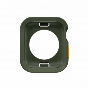 SwitchEasy Colors Case - удароустойчив силиконов (TPU) кейс за Apple Watch 45мм, 44мм (зелен) 4
