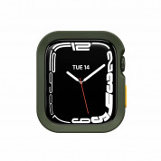SwitchEasy Colors Case - удароустойчив силиконов (TPU) кейс за Apple Watch 45мм, 44мм (зелен) 1