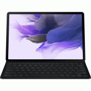 Samsung Book Cover Keyboard EF-DT730 - кейс, клавиатура с тракпад и поставка за Samsung Galaxy Tab S7+, Galaxy Tab S7 FE, Galaxy Tab S8+ (черен)  10