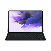 Samsung Book Cover Keyboard EF-DT730 - кейс с клавиатура и поставка за Samsung Galaxy Tab S7+, Galaxy Tab S7 FE, Galaxy Tab S8+ (черен)  7