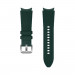 Samsung Hybrid Leather Strap 20mm S/M (ET-SHR88SGE) - оригинална кожена каишка за Samsung Galaxy Watch, Huawei Watch, Xiaomi, Garmin и други часовници с 20мм захват (зелен) 1