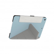 SwitchEasy Origami Case - полиуретанов кейс и поставка за iPad 9 (2021), iPad 8 (2020), iPad 7 (2019) (светлосин) 2