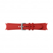 Samsung Hybrid Leather Strap 20mm S/M(ET-SHR88SRE) for Samsung Galaxy Watch and 20mm watches (red) 2
