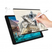 SwitchEasy SwitchPaper Magnetic Screen Protector - магнитно защитно покритие (подходящо за рисуване) за дисплея на iPad 9 (2021), iPad 8 (2020), iPad 7 (2019) (прозрачен) 
