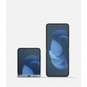 Ringke Dual Easy Film 2x Screen Protector - 2 броя защитно покритие за дисплея на Samsung Galaxy Z Flip 4 (прозрачен) 7