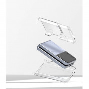 Ringke Slim PC Case - поликарбонатов кейс за Samsung Galaxy Z Flip 4 (прозрачен) 9