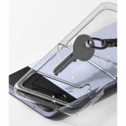 Ringke Slim PC Case - поликарбонатов кейс за Samsung Galaxy Z Flip 4 (прозрачен) 7