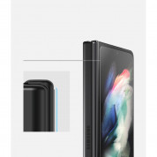 Ringke Invisible Defender ID Glass Tempered Glass 2.5D - калено стъклено защитно покритие за дисплея на Samsung Galaxy Z Fold 4 (прозрачен) 2