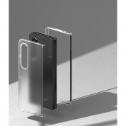 Ringke Slim PC Case - поликарбонатов кейс за Samsung Galaxy Z Fold 4 (прозрачен-мат) 9