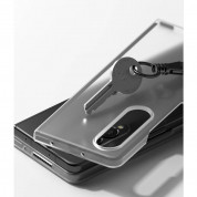 Ringke Slim PC Case - поликарбонатов кейс за Samsung Galaxy Z Fold 4 (прозрачен-мат) 6