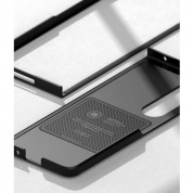 Ringke Slim PC Case - поликарбонатов кейс за Samsung Galaxy Z Fold 4 (черен) 12