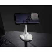 Pitaka MagEZ Mount Qi Desktop - поставка за безжично зареждане съвместима само с кейсове MagEZ за iPhone и смартфони (бял) 8