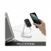 Pitaka MagEZ Mount Qi Desktop - поставка за безжично зареждане съвместима само с кейсове MagEZ за iPhone и смартфони (бял) 7