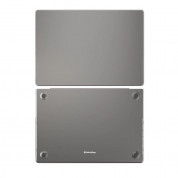 SwitchEasy Nude Case - предпазен поликарбонатов кейс за MacBook Pro 16 M1 (2021), MacBook Pro 16 M2 (2023) (черен-прозрачен) 4