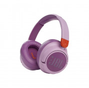 JBL JR 460NC Wireless Over-Ear Noise Cancelling Headphones - безжични слушалки подходящи за деца (розов)