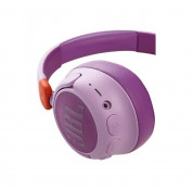 JBL JR 460NC Wireless Over-Ear Noise Cancelling Headphones - безжични слушалки подходящи за деца (розов) 3