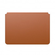 SwitchEasy EasyStand Leather Sleeve - кожен кейс с поставка за MacBook Pro 16 M2 (2023), MacBook Pro 16 M1 (2021), MacBook Pro 16 (2019) и Macbook Pro 15 (2016-2019) (кафяв) 1